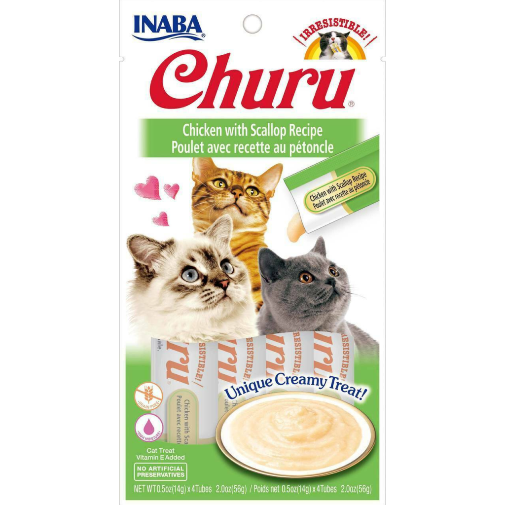 Cat Churu Puree Chicken With Scallop image number null