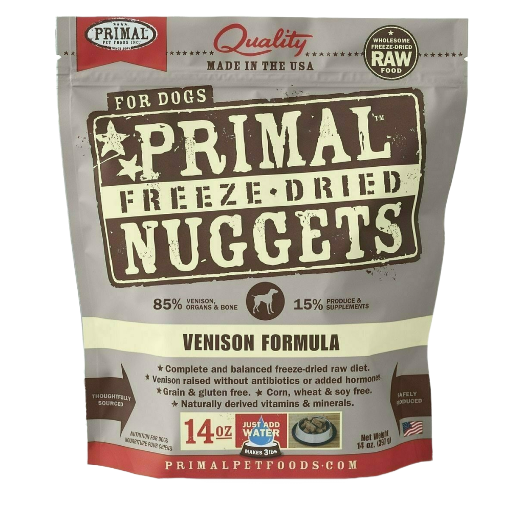 Canine Venison Formula Nuggets 14-oz image number null