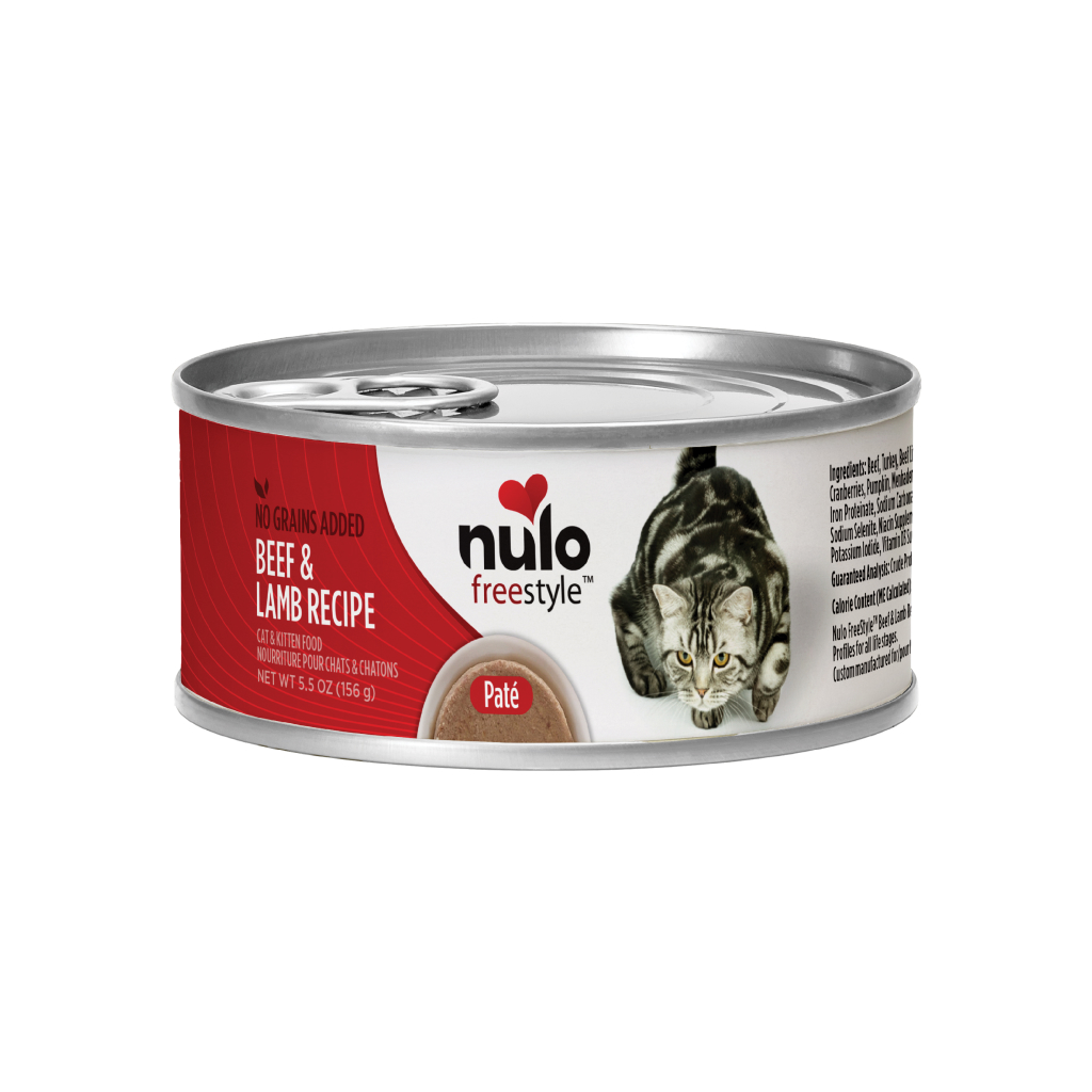 Nulo FreeStyle Cat Grain-Free Beef & Lamb Can, 5.5-oz image number null