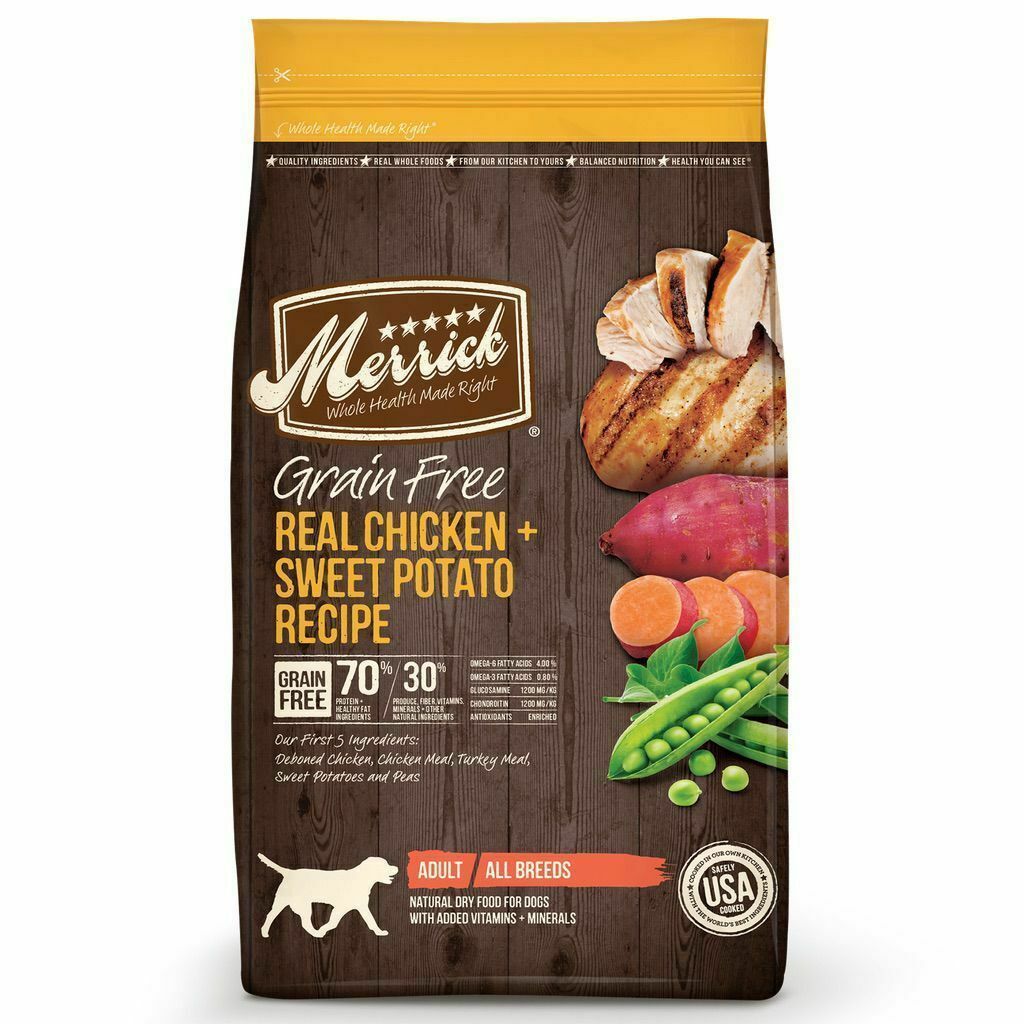 Merrick Grain Free Chicken And Sweet Potato image number null