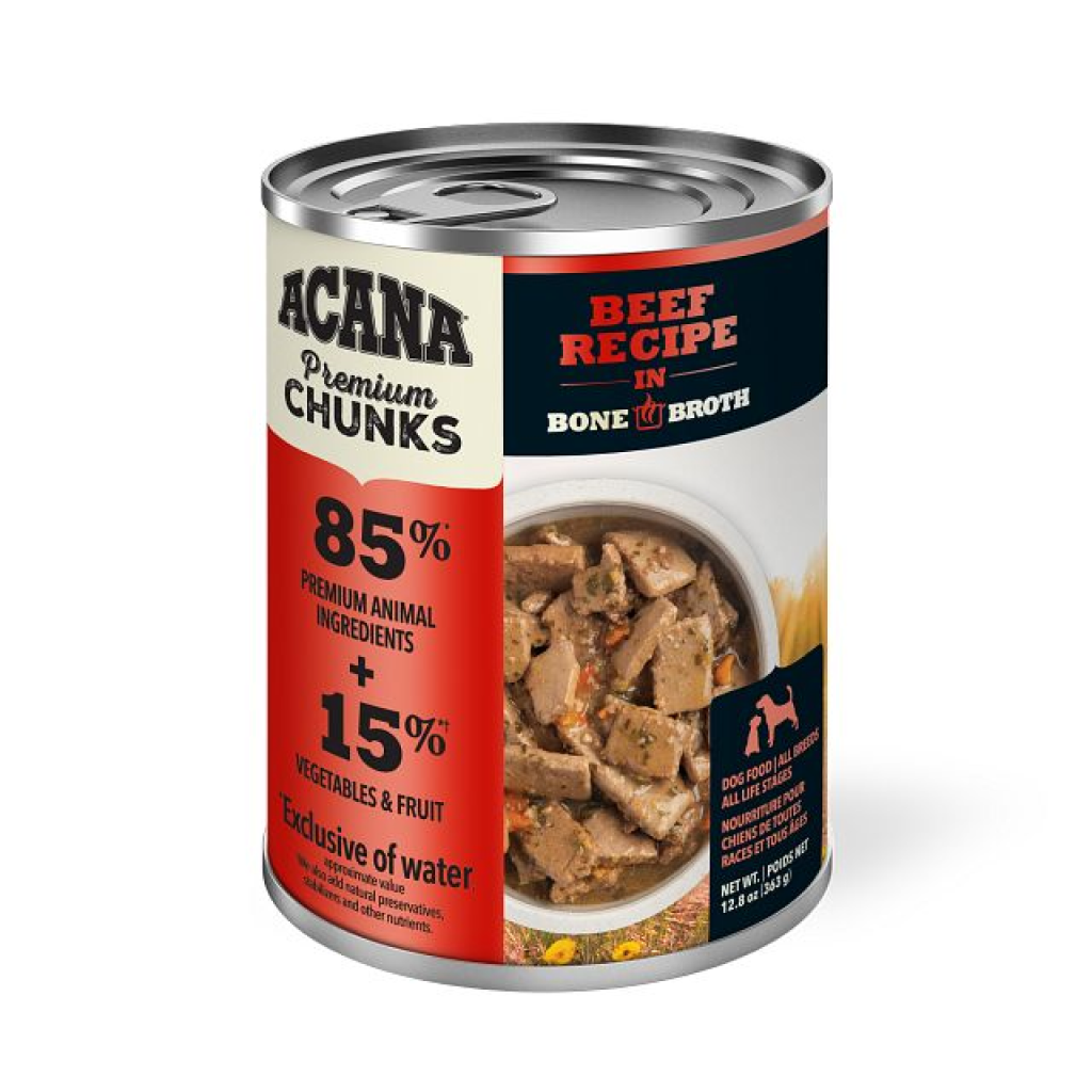 Buy ACANA Premium Chunks Wet Dog Food Beef Recipe in Bone Broth