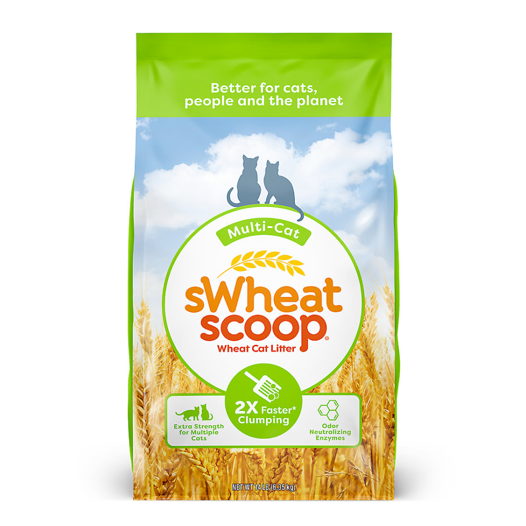 Swheat Scoop Multi Cat Litter, 14-lb image number null