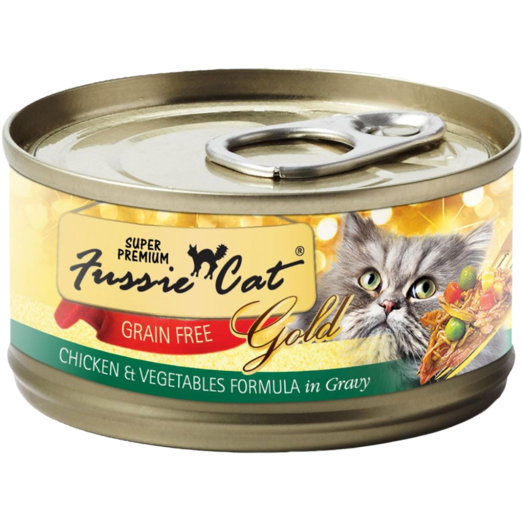 Fussie Cat Super Premium Chicken & Vegetables Formula In Gravy 2.82-oz image number null