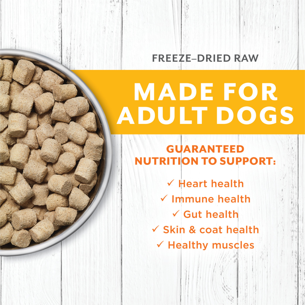 Instinct Freeze-Dried Raw Longevity Adult Chicken Bites Dog Food, 9.5-oz image number null