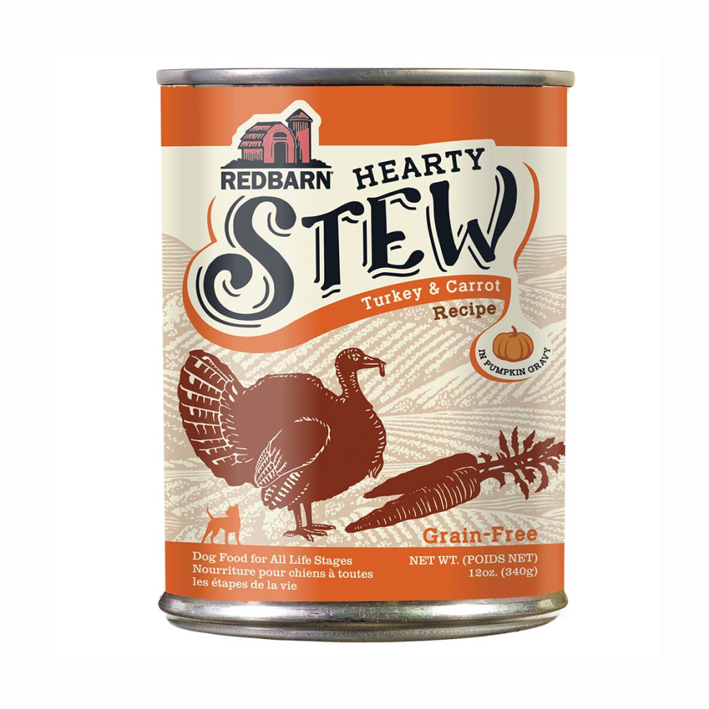 Redbarn Dog Turkey & Carrot Stew Can, 12-oz image number null