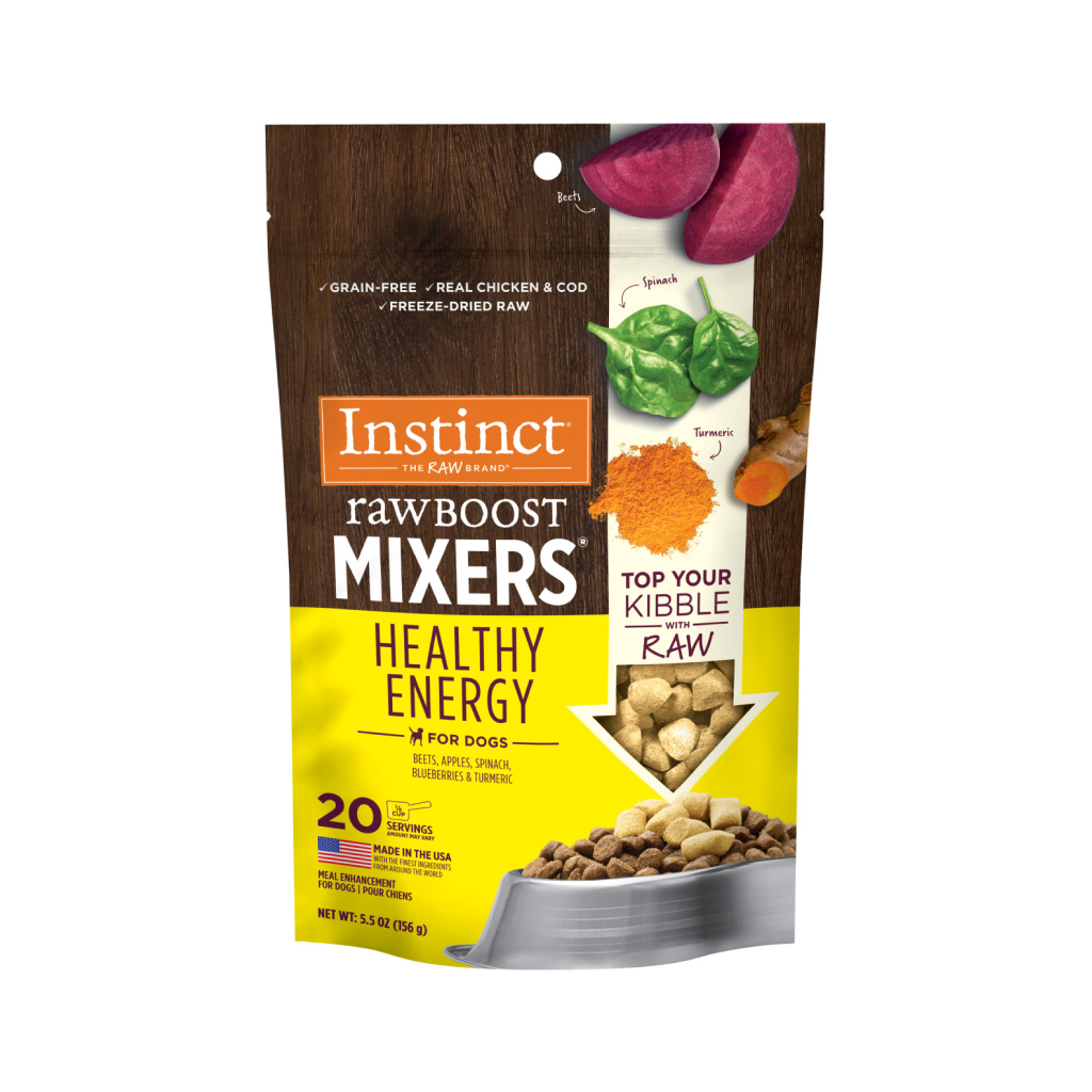 Instinct Freeze-Dried Raw Boost Mixers Grain-Free Healthy Energy Dog Food Topper, 5.5-oz image number null