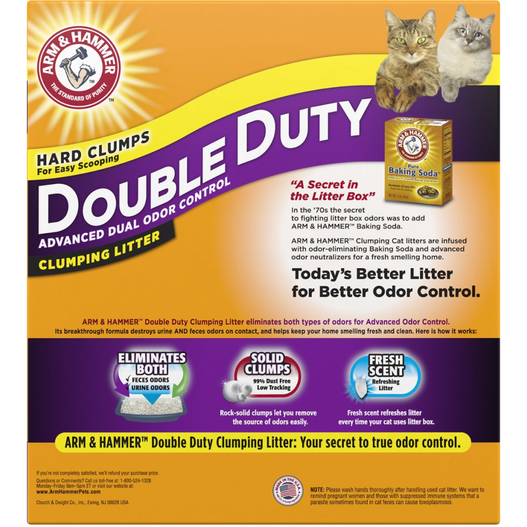 Arm and Hammer Double Duty Litter, 29-lb image number null