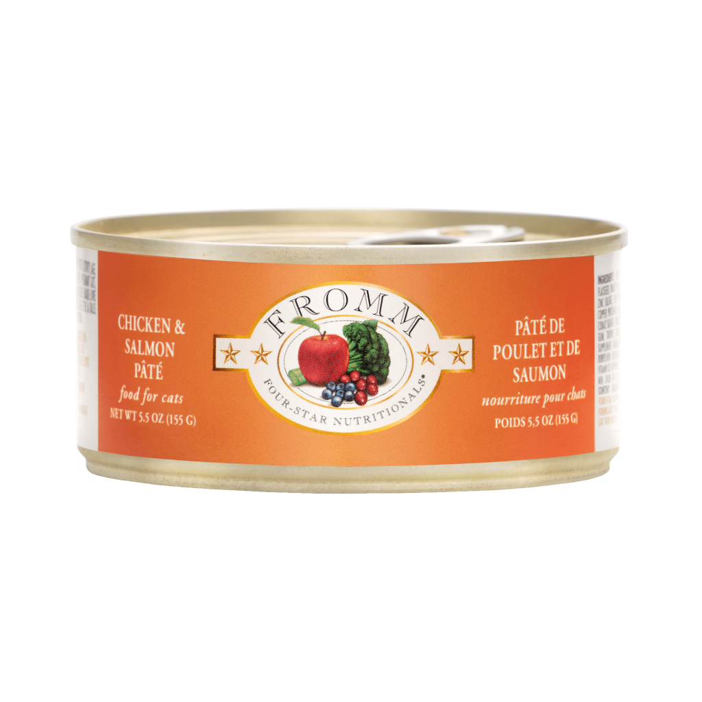 Fromm Four-Star Nutritionals® Chicken & Salmon Pâté Food for Cats image number null