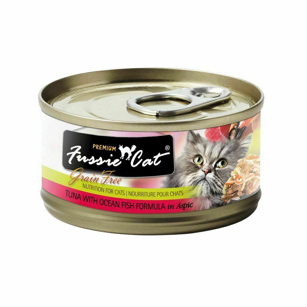 Fussie Cat Premium Tuna With Ocean Fish Formula In Aspic 2.82-oz image number null