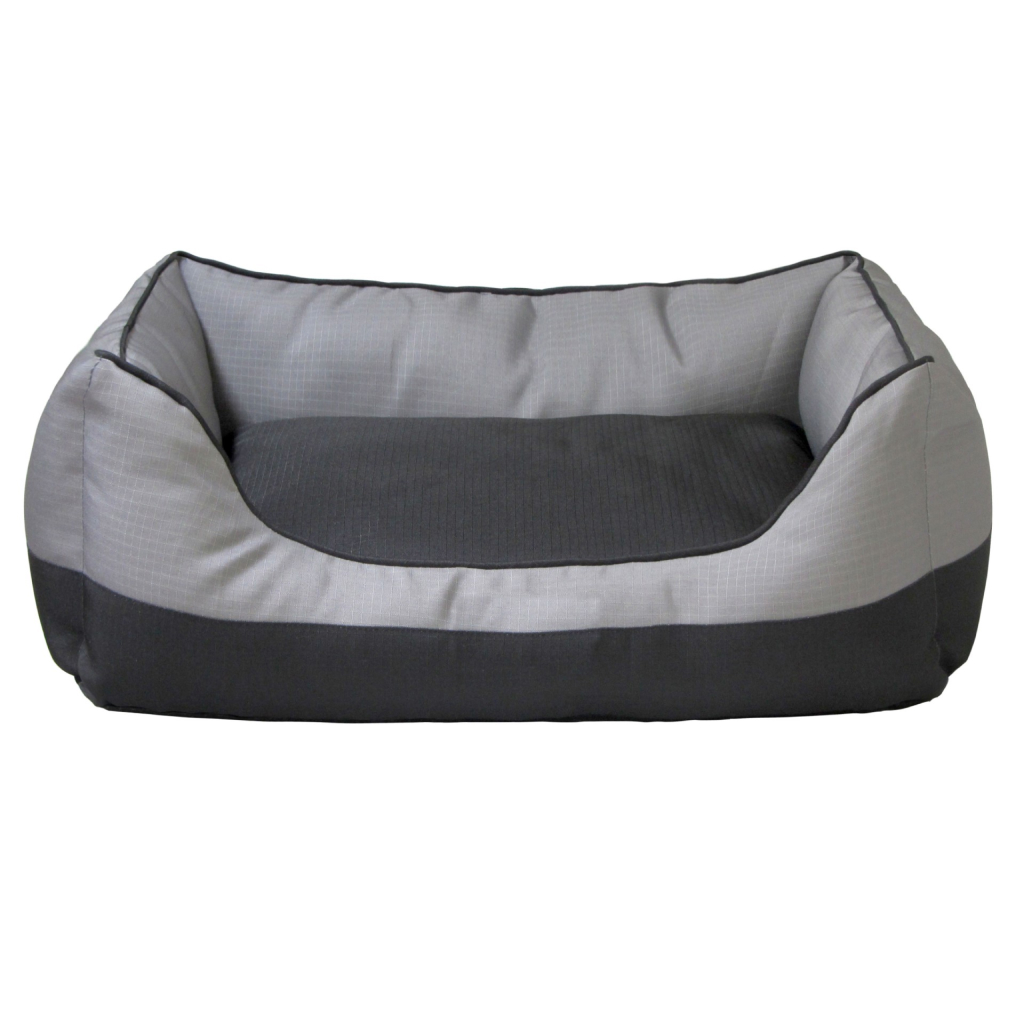 Ethical Products Sleep Zone Two Tone Gray/Black Dog Bed26" image number null