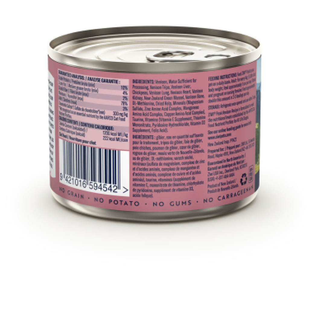 ZIWI Peak Venison Recipe Cat Can, 6.5-oz image number null