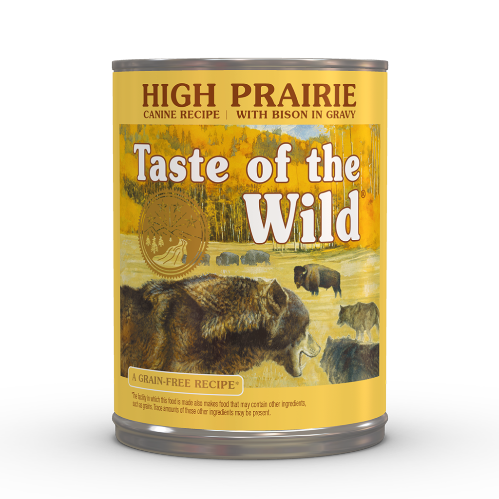 Taste of The Wild Lata High Prairie con Bisonte en Salsa 374 gr