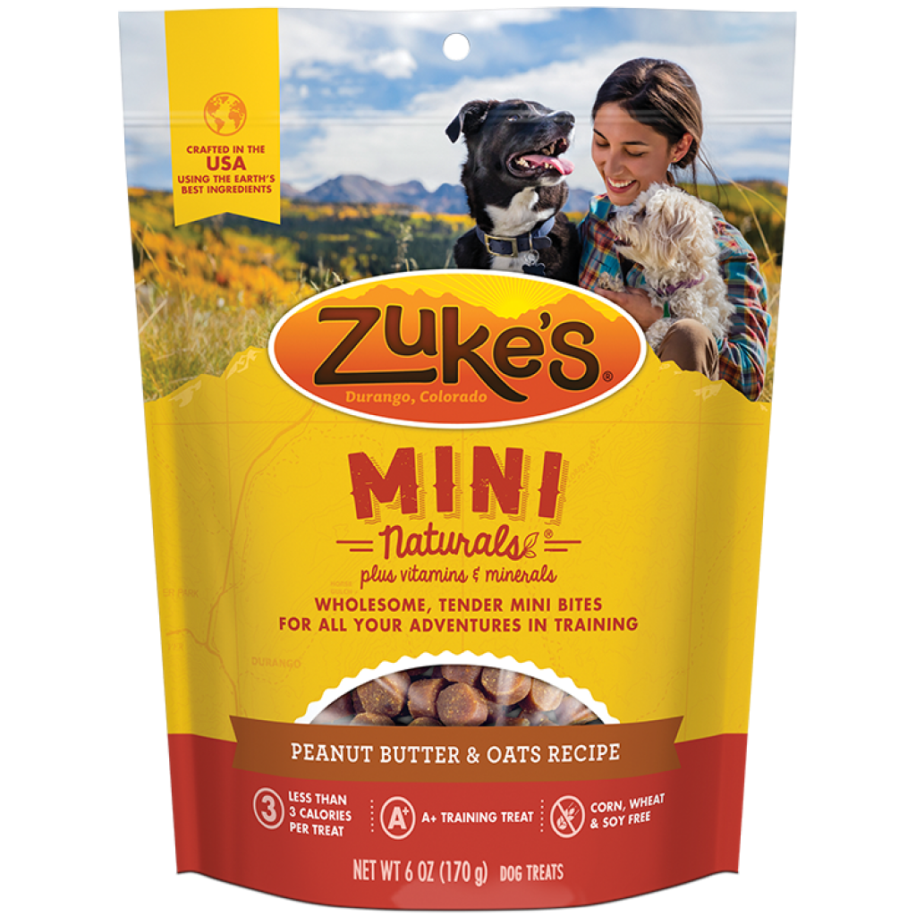 Zuke's Mni Naturals Peanut Butter & Oats image number null