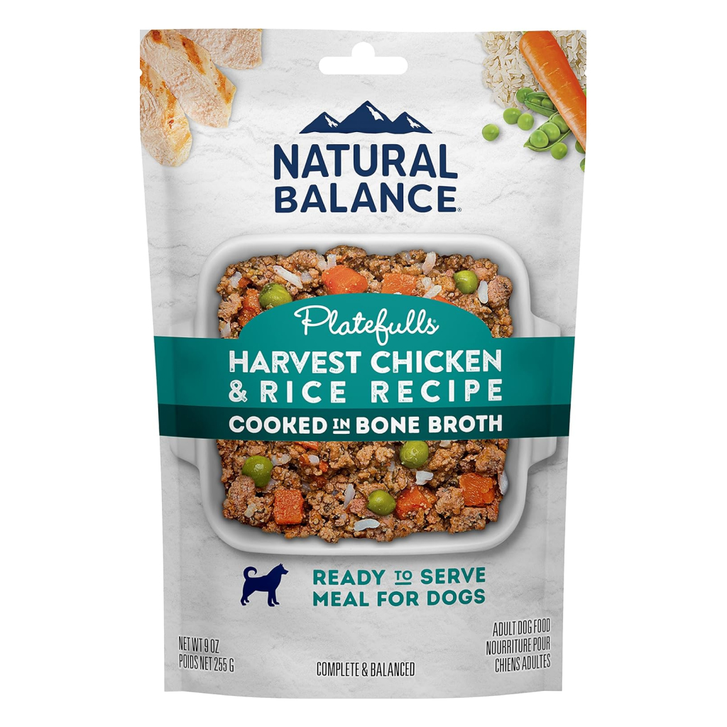 Buy Natural Balance Platefulls Harvest Chicken Rice Recipe Wet Dog Food 9 oz for USD 5.99 CentinelaFeed