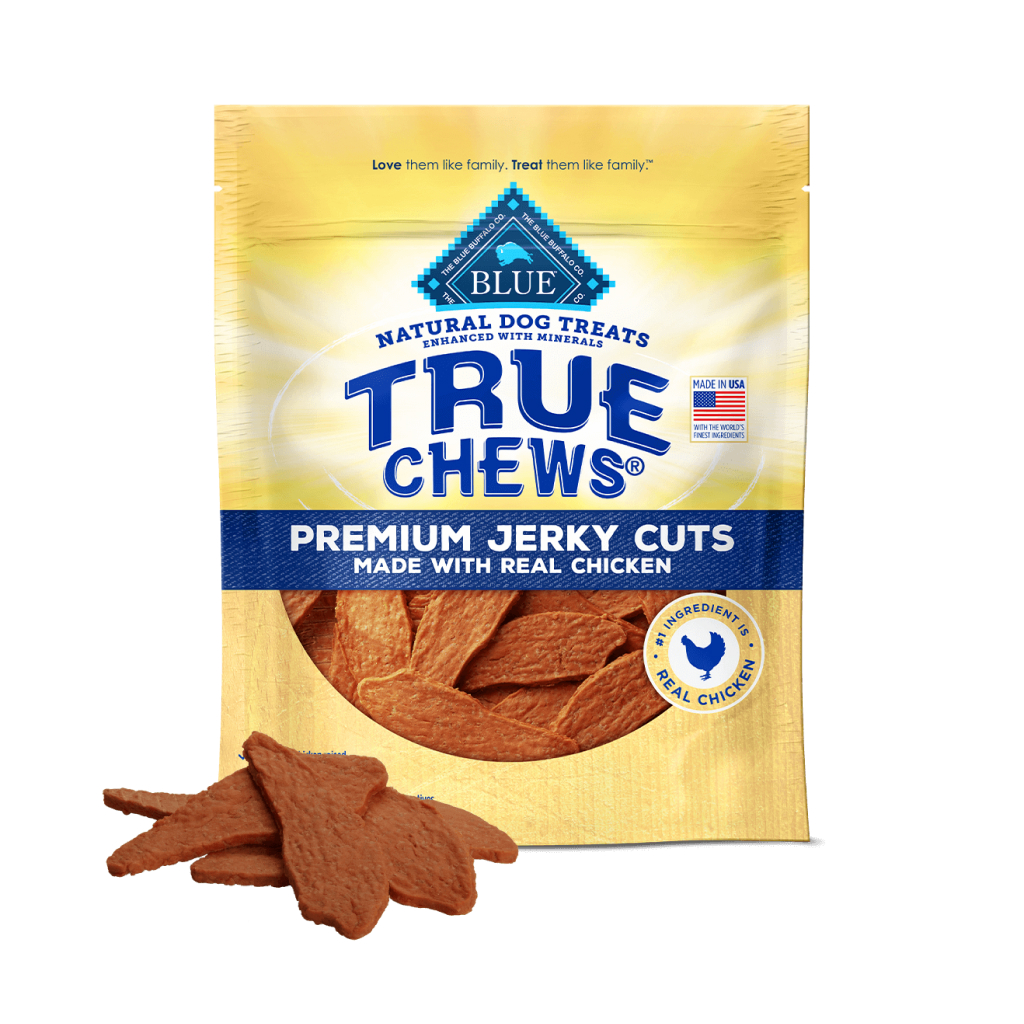 Blue Buffalo BLUE True Chews Premium Jerky Cuts with Real Chicken Natural Dog Treats, 12-oz image number null