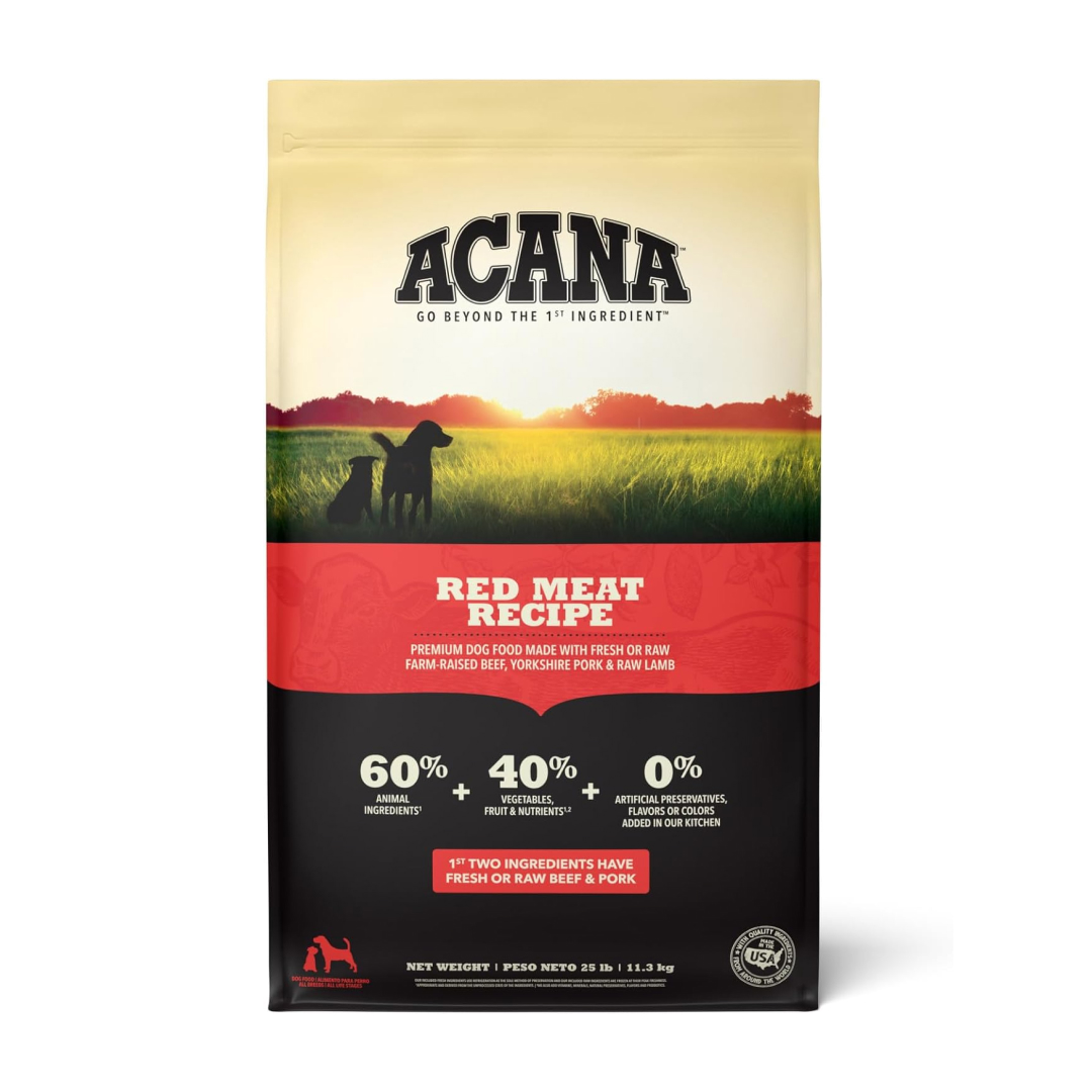 Acana Red Meat Recipe Grain-Free Dog Food image number null