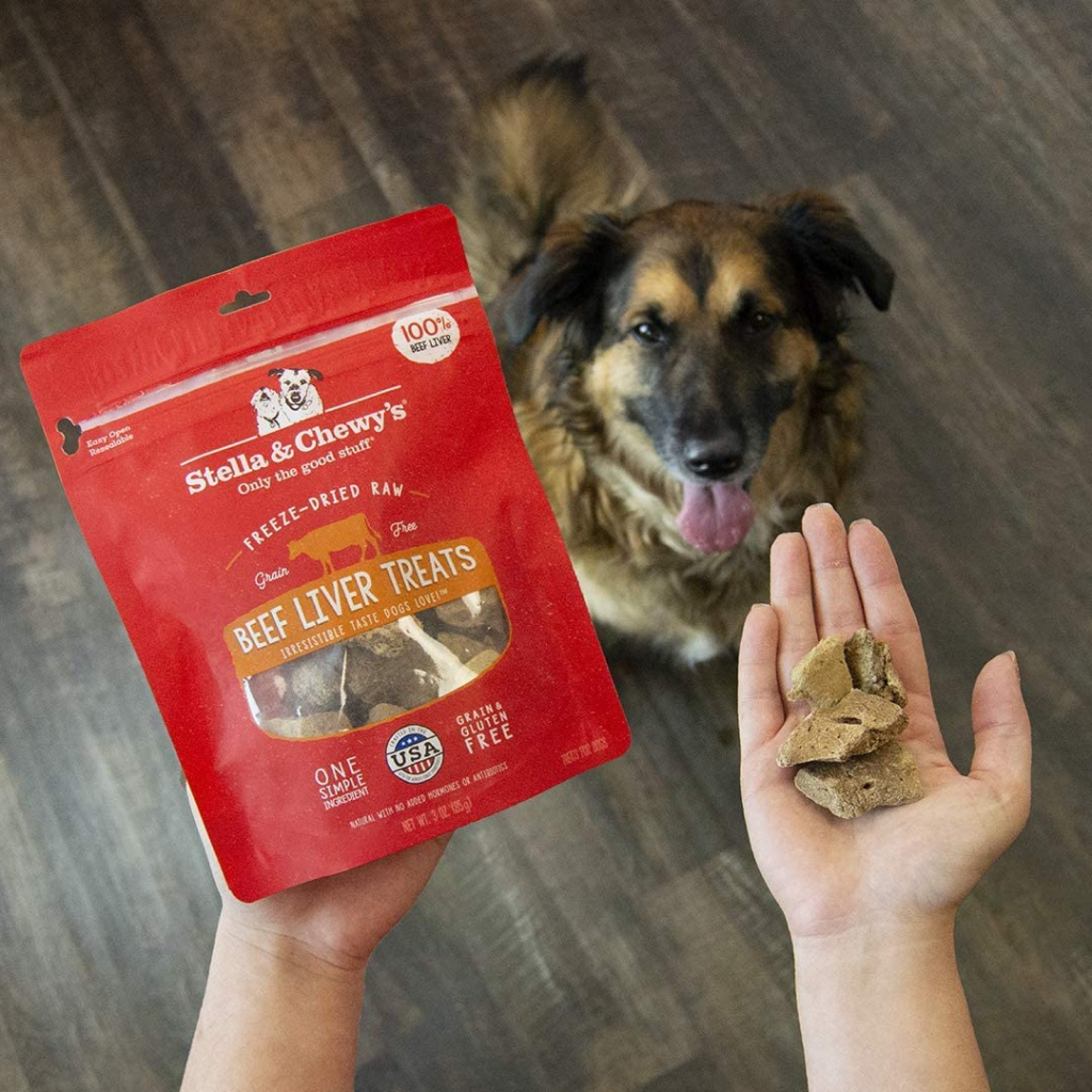 Stella & Chewy's Freeze-Dried Raw Beef Liver Treats, 3-oz image number null