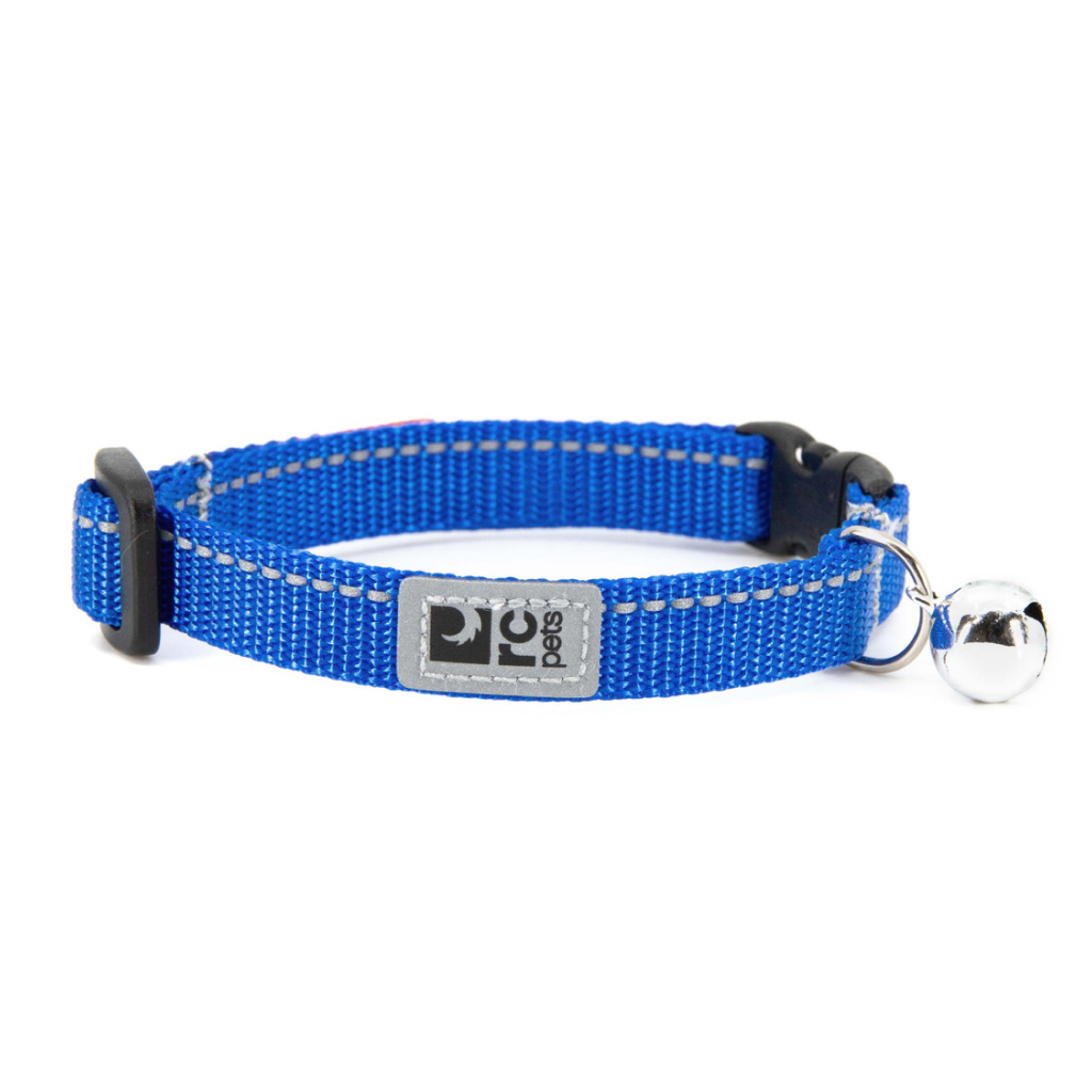 RC Pets Primary Kitty Breakaway Collar Royal Blue image number null