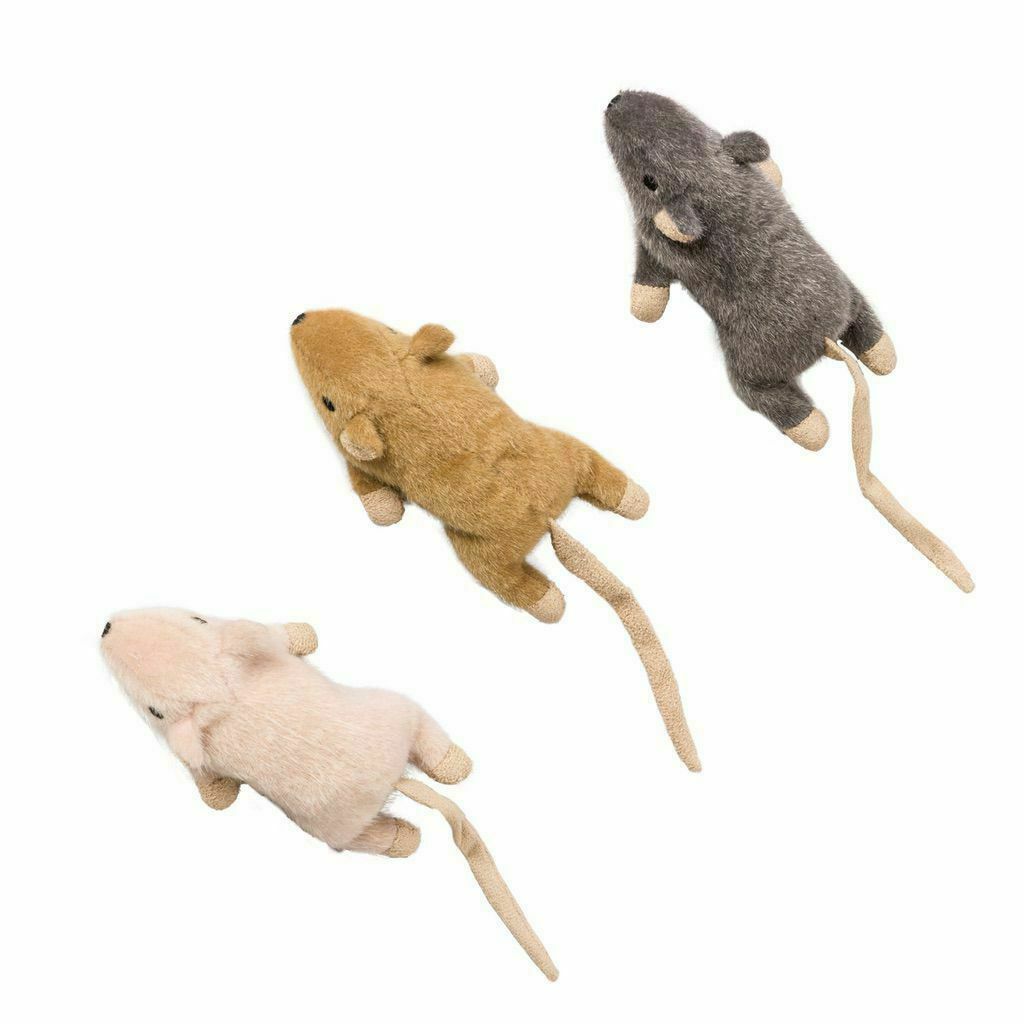 Flat Mouse Frankie Catnip Toy image number null