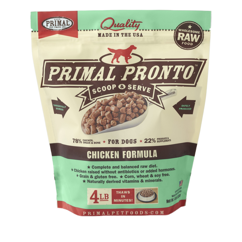 Frozen 4-lb Canine Chicken Pronto Formula 4-lb image number null