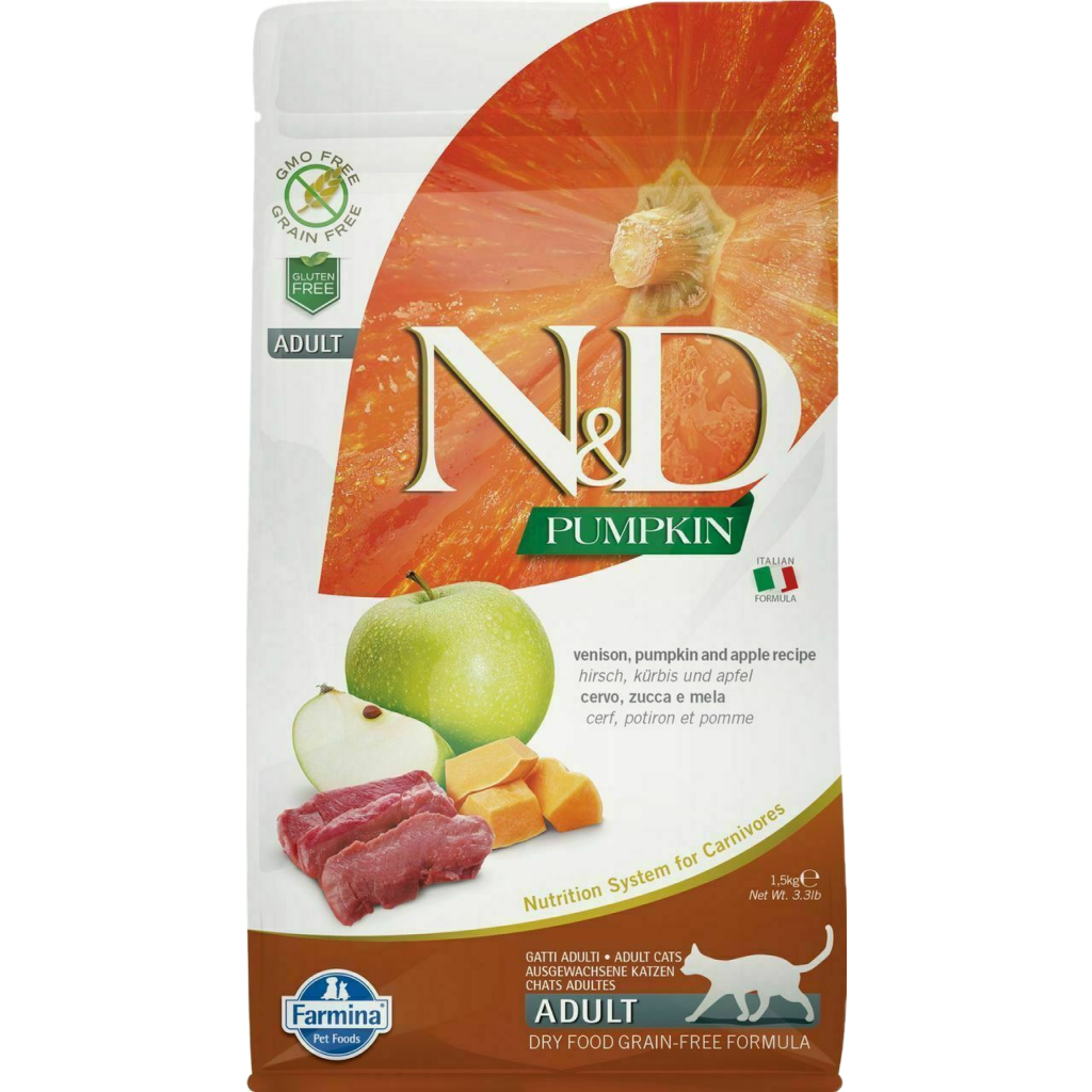 Farmina N&D Venison & Pumpkin 3.3-lb image number null