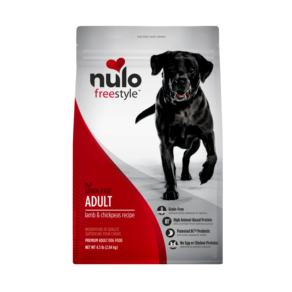 Nulo FreeStyle Adult Dog Grain-Free Lamb & Chickpeas Bag, 24-lb image number null