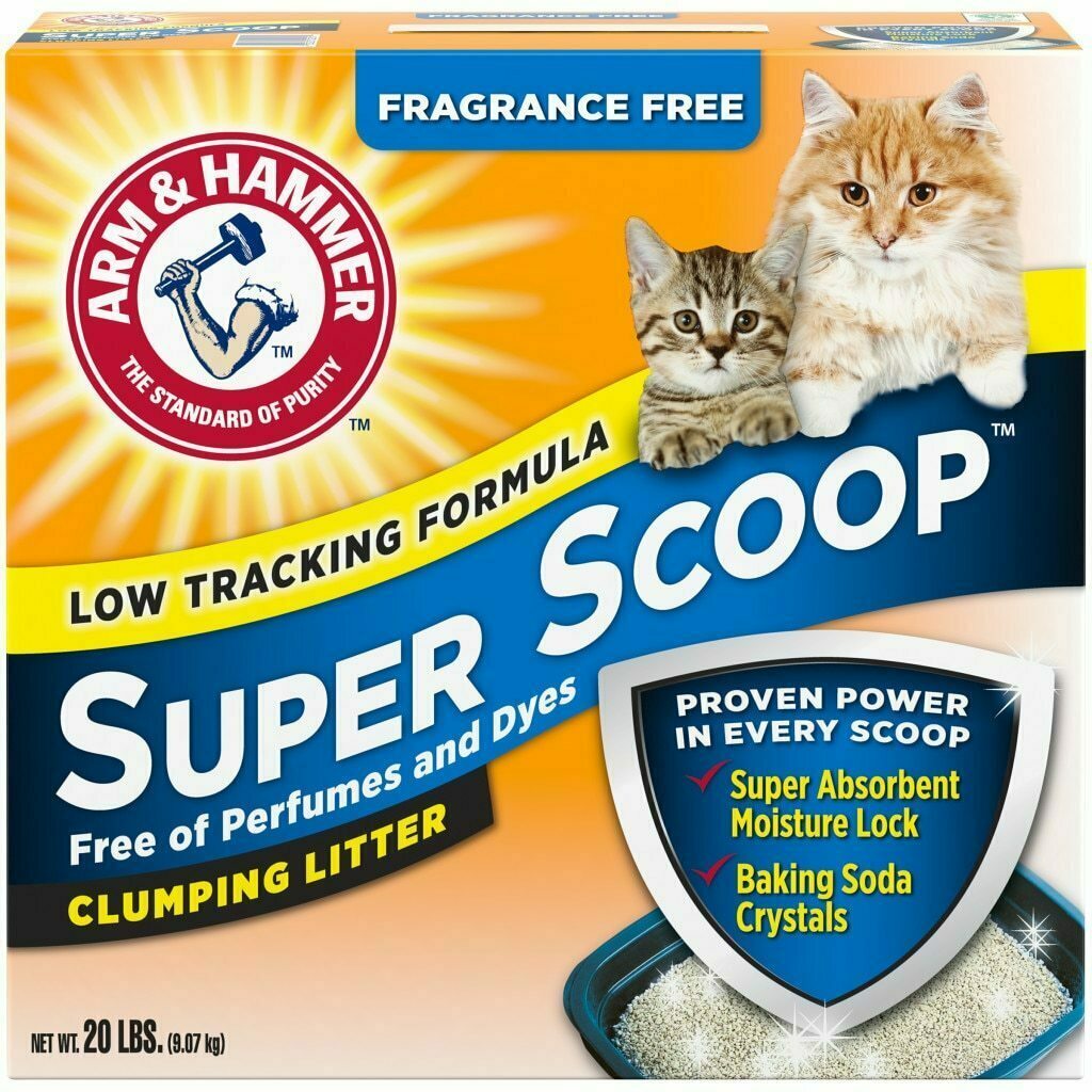 Arm & Hammer SuperScoop Litter, 20-lb image number null