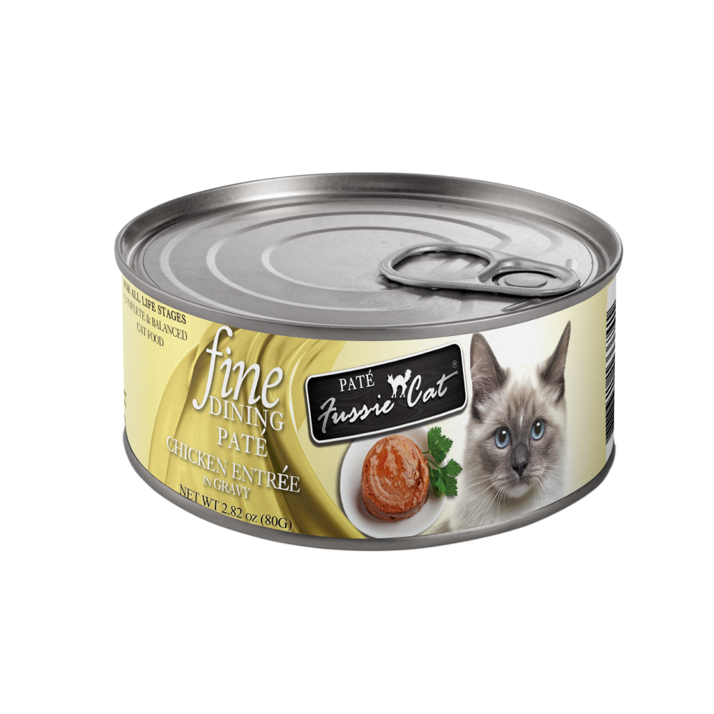 Buy Fussie Cat Fine Dining Pate Chicken in gravy Can 2.82 oz for