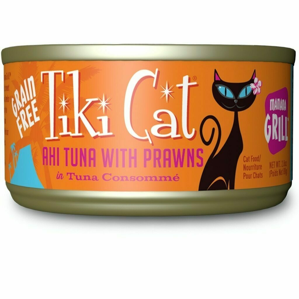 Tiki Cat Grill Manana Ahi Tuna Prawns  - 12Tr 2.8-oz image number null