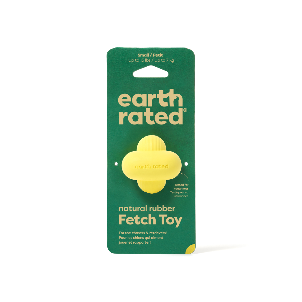 Earth Rated Small Fetch Rubber Dog Toy, 1-count image number null