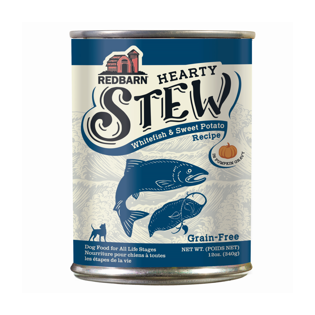 Redbarn Dog Whitefish & Sweet Potato Stew Can, 12-oz image number null