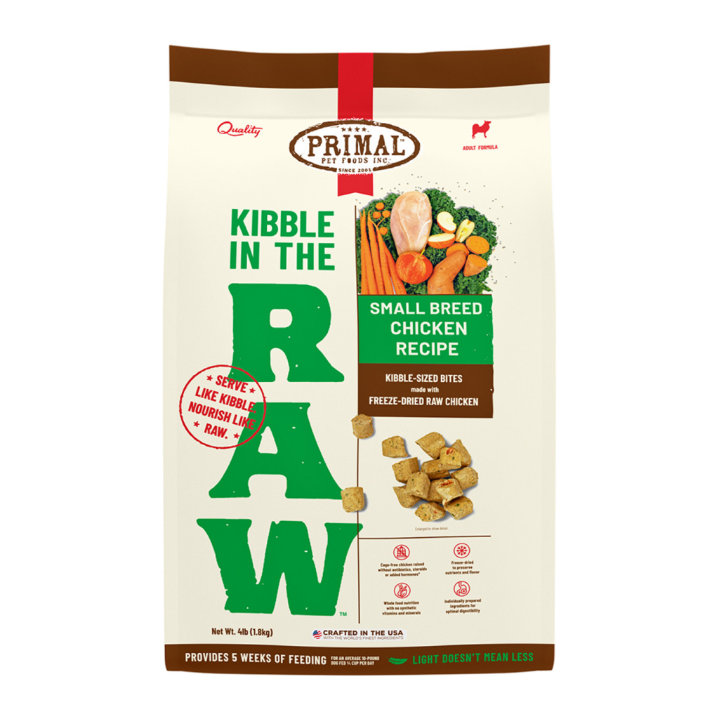 Primal Canine Small Breed Recipe Kibble in the Raw, 4-lb image number null