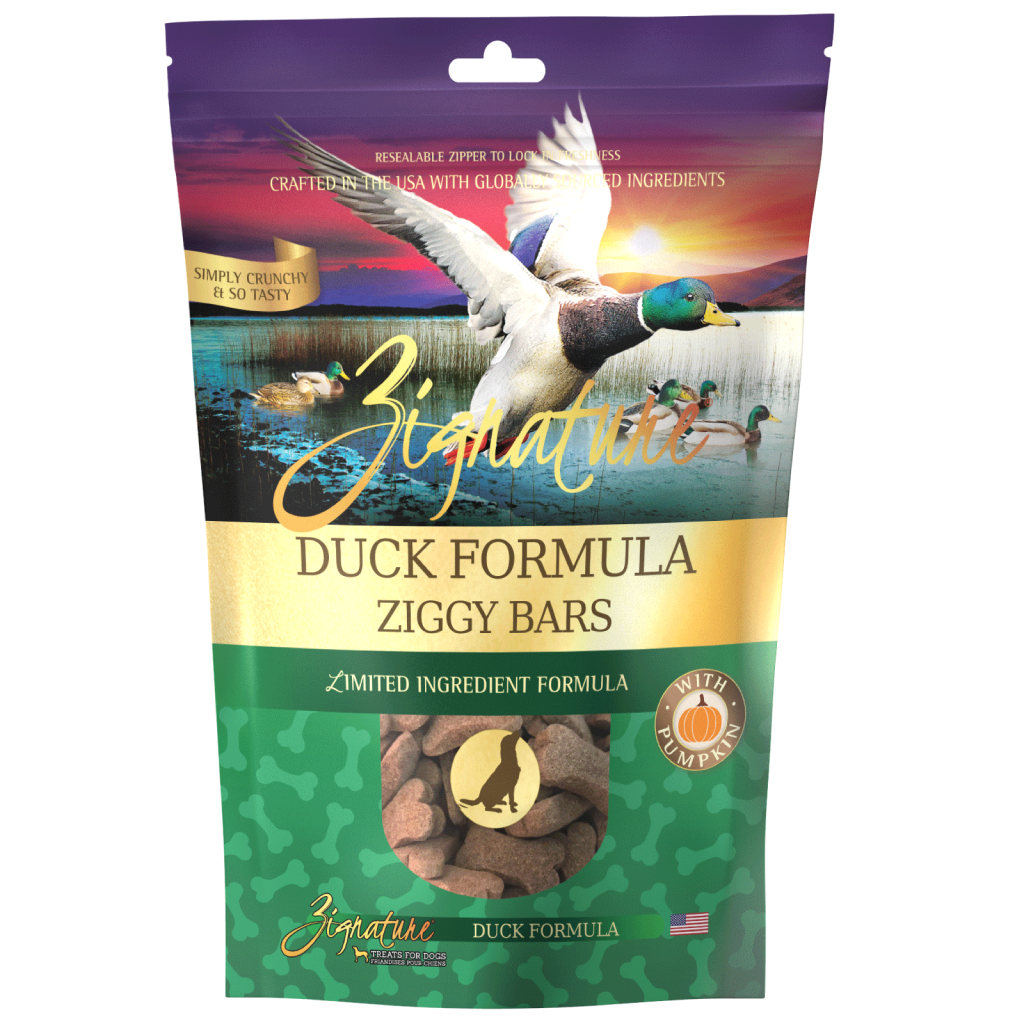 Zignature Duck Formula Biscuit Treats For Dogs image number null