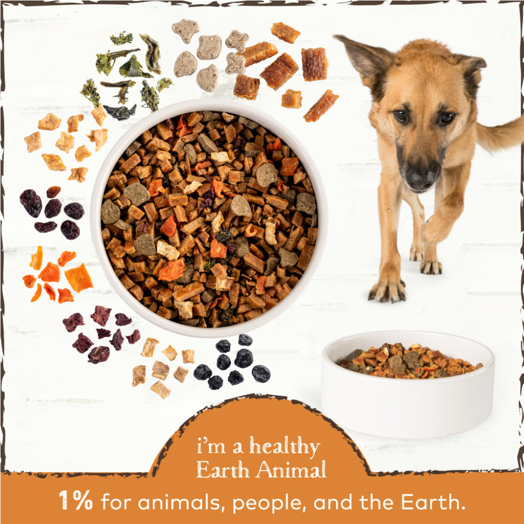 Earth Animal Wisdom Chicken Air-Dried Dog Food, 10-lb Bag image number null