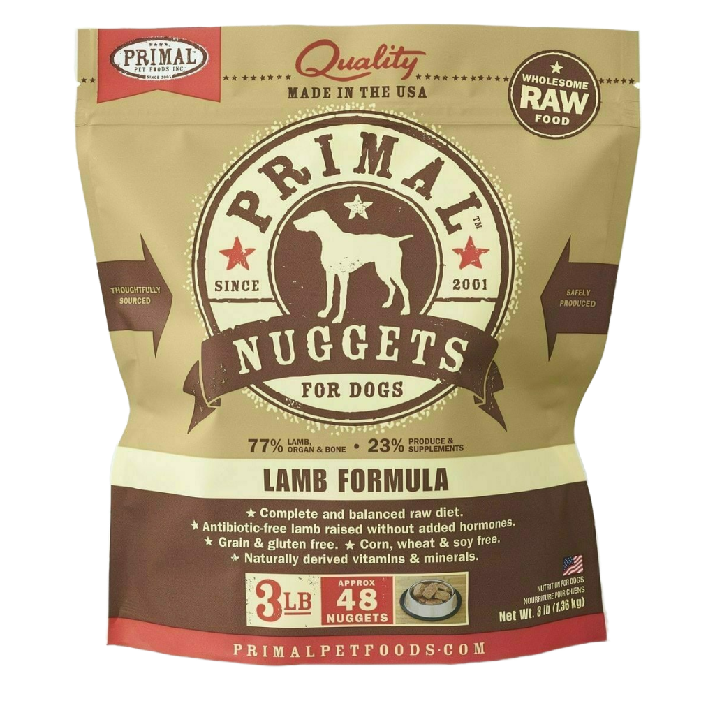 Frozen 3-lb Canine Lamb Formula Nuggets 3-lb image number null