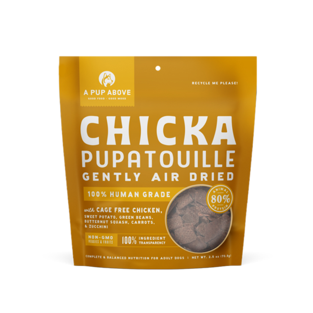 A Pup Above Chicken Pupatouille Adult Gently Air Dried Dog Food, 2.5-oz image number null