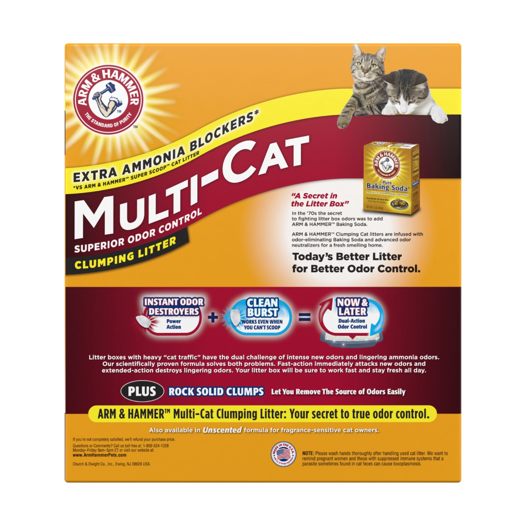 Arm and Hammer Multi Cat Litter, 29-lb image number null