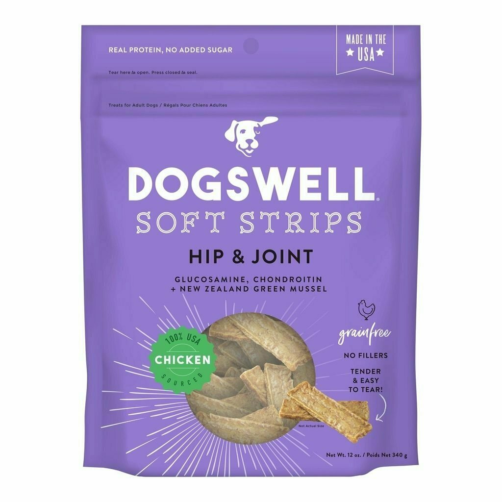 Dogswell Hip & Joint Chicken Soft Strips image number null